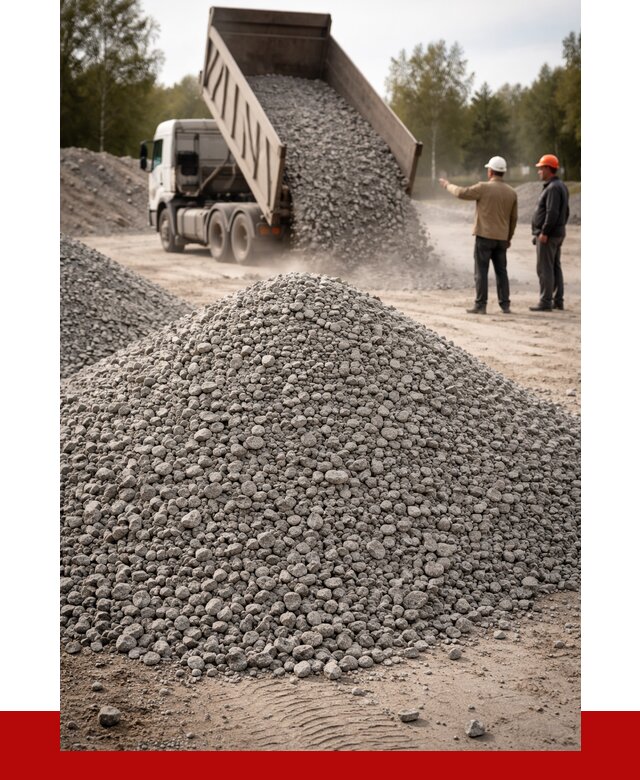 Гранитный щебень фракция 0-5 в Нижнеудинске от 2950 руб ПРОНЕРУДНжк