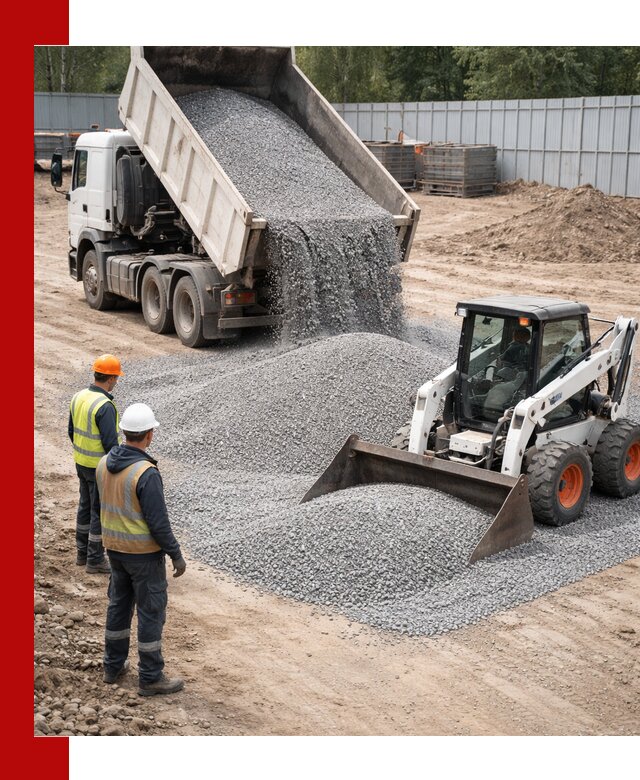 Доставка и продажа гранитного щебня фракции 0-5 в Нижнеудинске