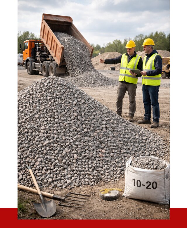Гранитный щебень фракция 10-20 в Нижнеудинске от 4272 руб.|ПРОНЕРУДНжк