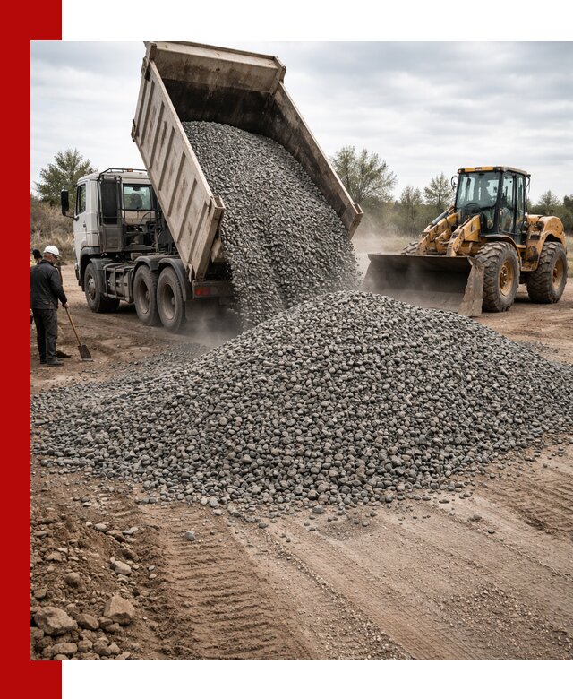Гранитный щебень фракция 10-20 с доставкой в Нижнеудинске