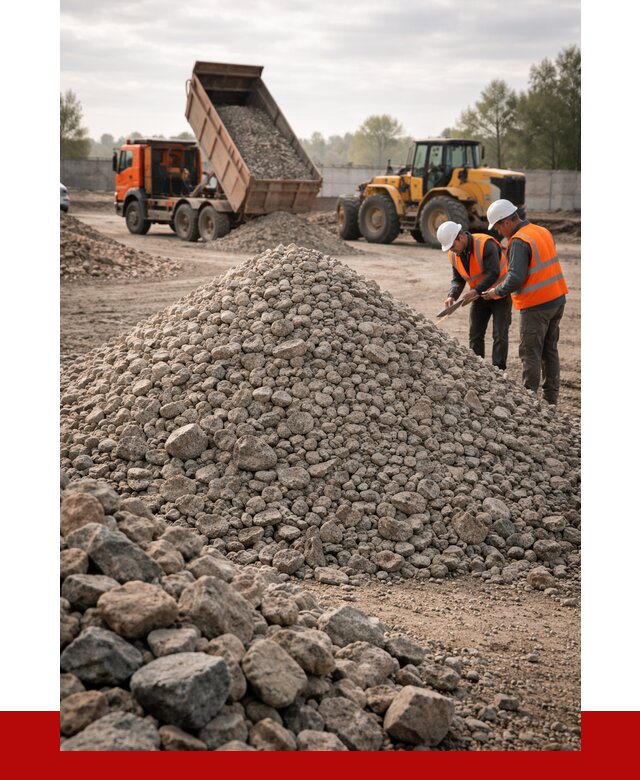 Гранитный щебень фракция 40-70 в Нижнеудинске от 2543 руб ПРОНЕРУДНжк