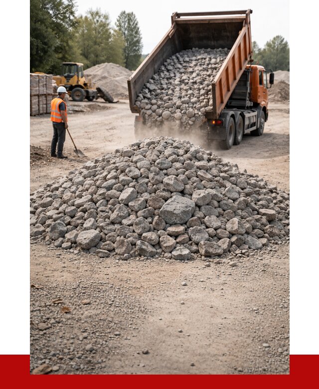 Гранитный щебень фракция 70-150 в Нижнеудинске от 1678 | ПРОНЕРУДНжк