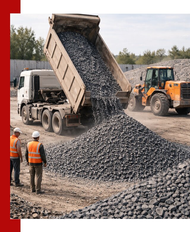 Доставка и продажа щебня габбро-диабаза в Нижнеудинске