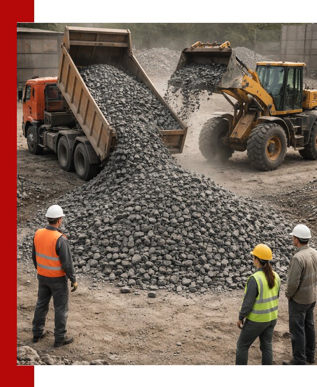 Щебень габбро-диабаз фракция 40–70 доставка в Нижнеудинске