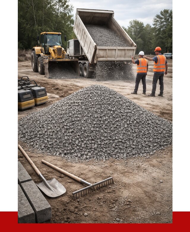 Гравийный щебень купить в Нижнеудинске от 2238 р. ПРОНЕРУДНжк
