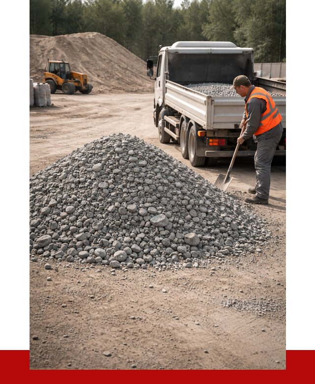 Гравийный щебень фракция 5-10 в Нижнеудинске от 2238 р. | ПРОНЕРУДНжк