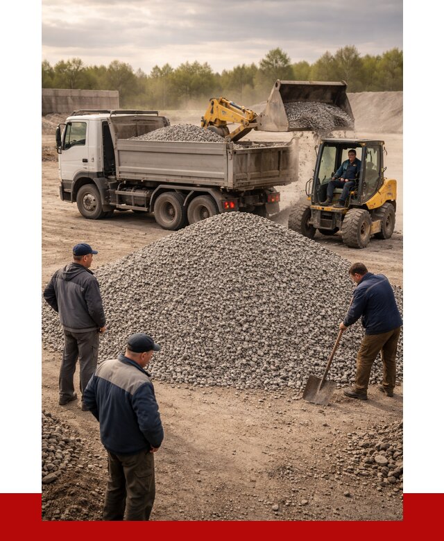 Гравийный щебень фракция 5-20 в Нижнеудинске от 2441 р. ПРОНЕРУДНжк