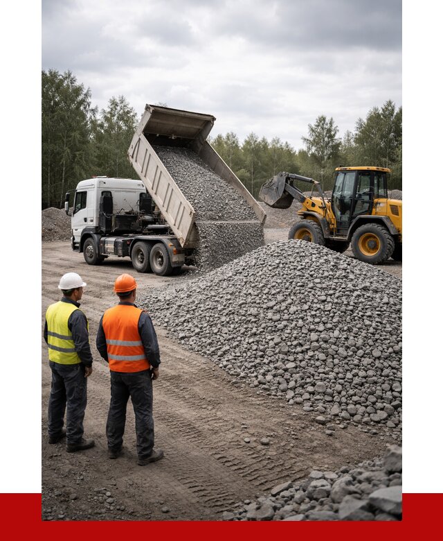 Гравийный щебень фракция 40-70 в Нижнеудинске от 9662р | ПРОНЕРУДНжк