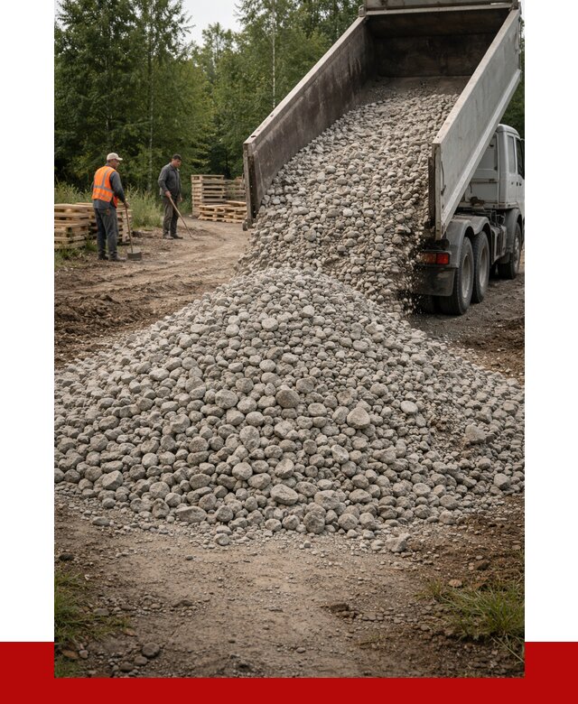 гравийный щебень фракция 70-120 в Нижнеудинске от 2492 р. ПРОНЕРУДНжк