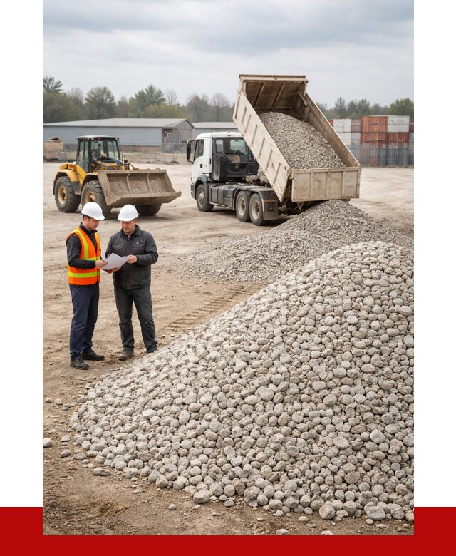 Известняковый щебень в Нижнеудинске от 1424 р. доставка | ПРОНЕРУДНжк