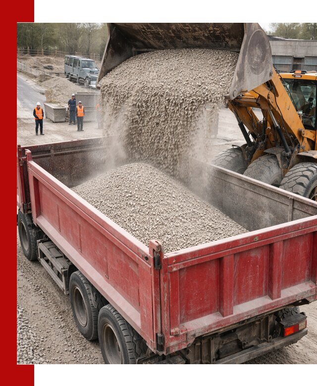 Купить известняковый щебень фракции 0-5 с доставкой в Нижнеудинске