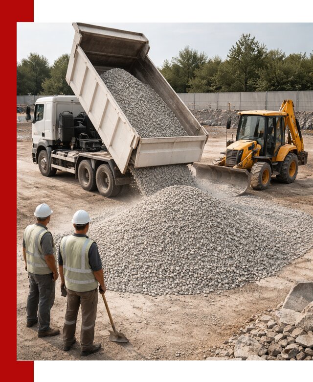 Купить известняковый щебень фракции 5–10 мм с доставкой в Нижнеудинске