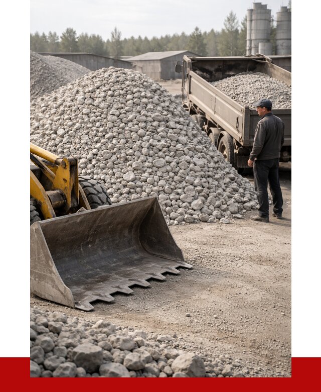 Известняковый щебень фракция 40-70 в Нижнеудинске от 4272 р. | ПРОНЕРУДНжк