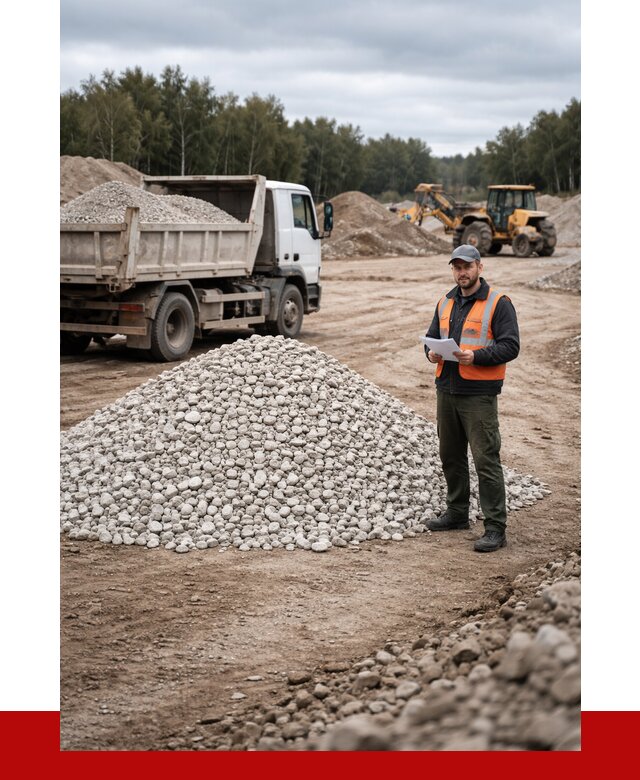 Доломитовый щебень в Нижнеудинске купить от 2238 р., ПРОНЕРУДНжк