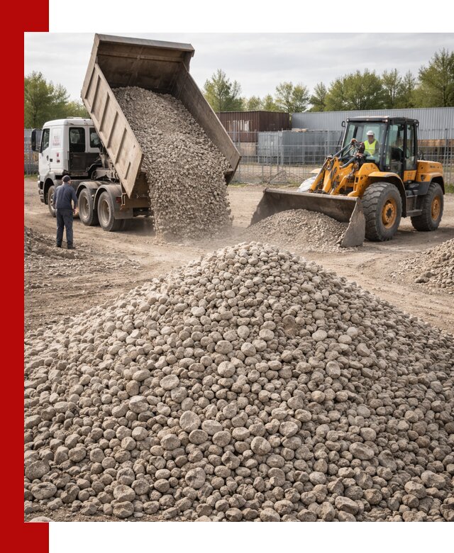 Доломитовый щебень фракции 20–41 с доставкой в Нижнеудинске