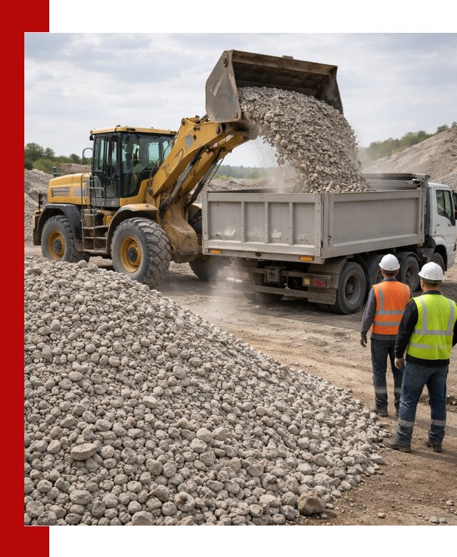 Доломитовый щебень фракция 40–71 доставка и продажа в Нижнеудинске