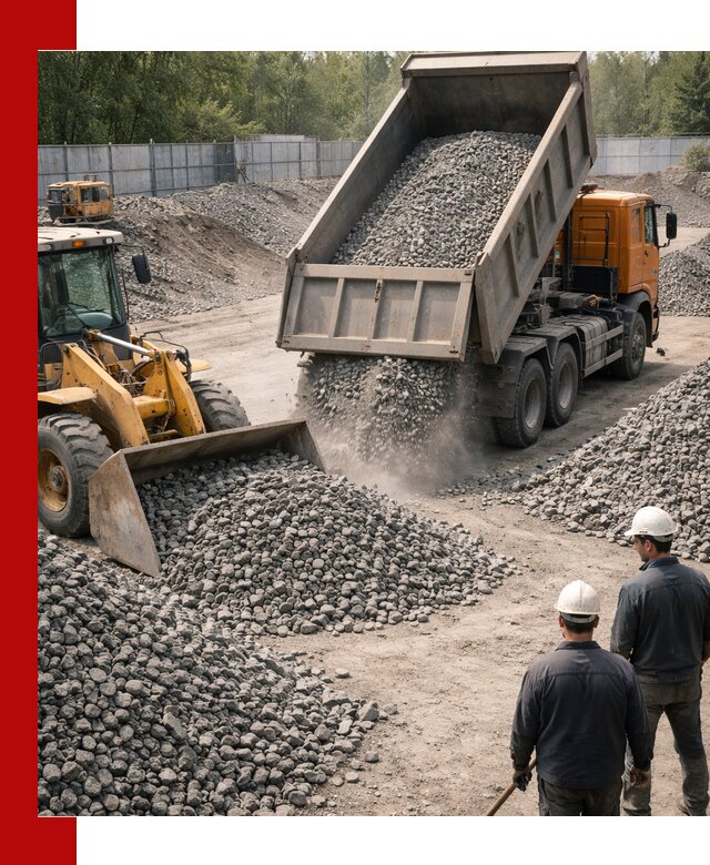 Шлаковый щебень фракция 20-40 доставка и продажа в Нижнеудинске