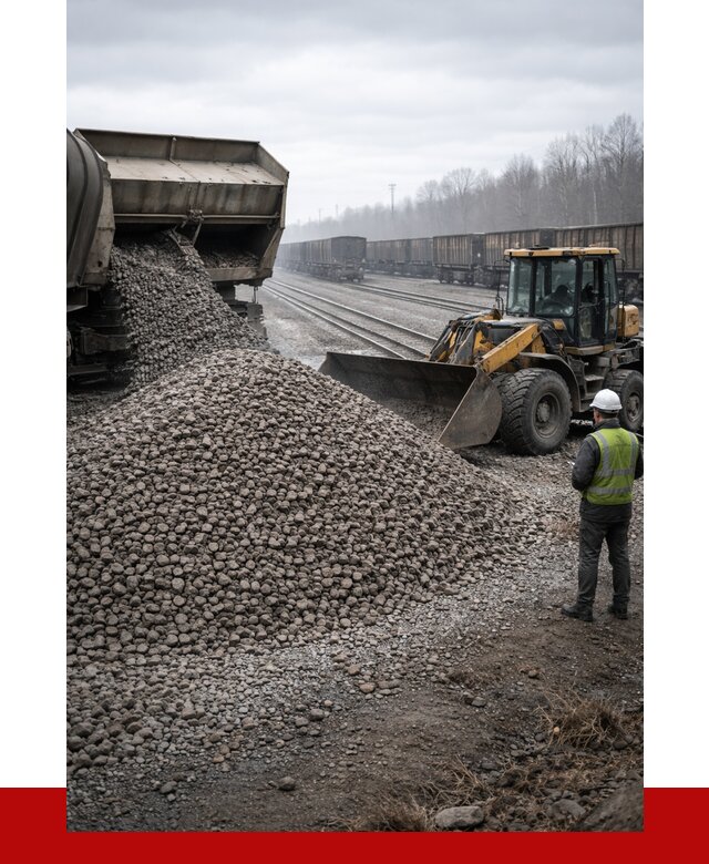 Купить железнодорожный щебень в Нижнеудинске от 2848 р. | ПРОНЕРУДНжк