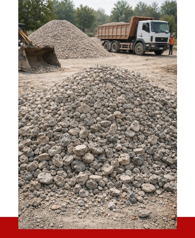 Вторичный щебень фракция 20-40 в Нижнеудинске от 2238 р ПРОНЕРУДНжк