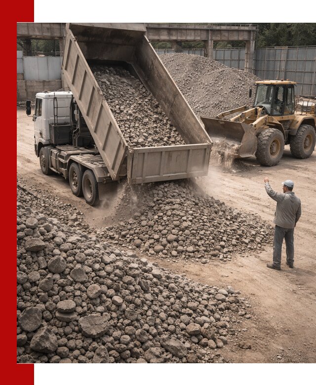 Вторичный щебень фракция 20-40 с доставкой в Нижнеудинске