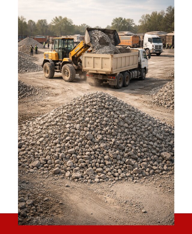 Вторичный щебень фракция 40-70 в Нижнеудинске от 1770 р, ПРОНЕРУДНжк