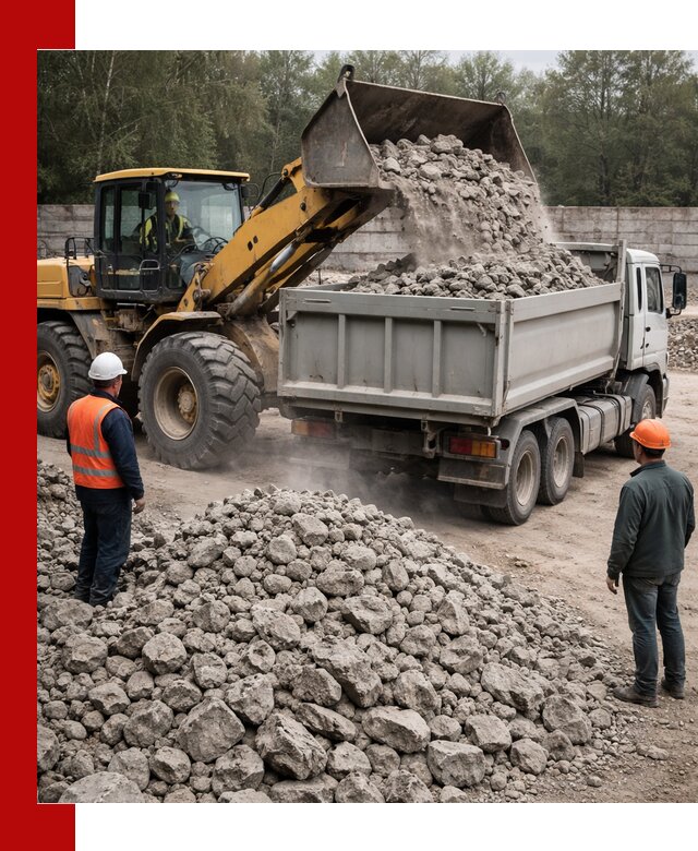 Вторичный щебень фракция 70–150 в Нижнеудинске с доставкой