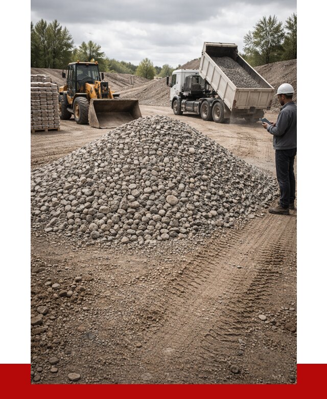 Купить бетонный щебень в Нижнеудинске, от 3255 р. ПРОНЕРУДНжк