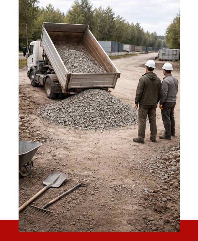 Бетонный щебень фракция 5-20 в Нижнеудинске от 3255 р., ПРОНЕРУДНжк