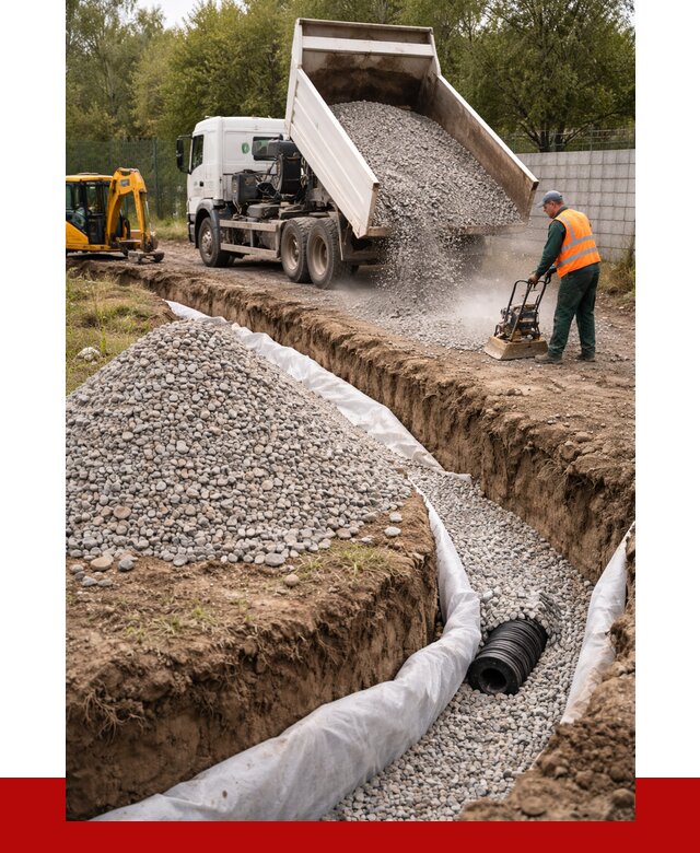Щебень для дренажа в Нижнеудинске от 1882 р., ПРОНЕРУДНжк доставка