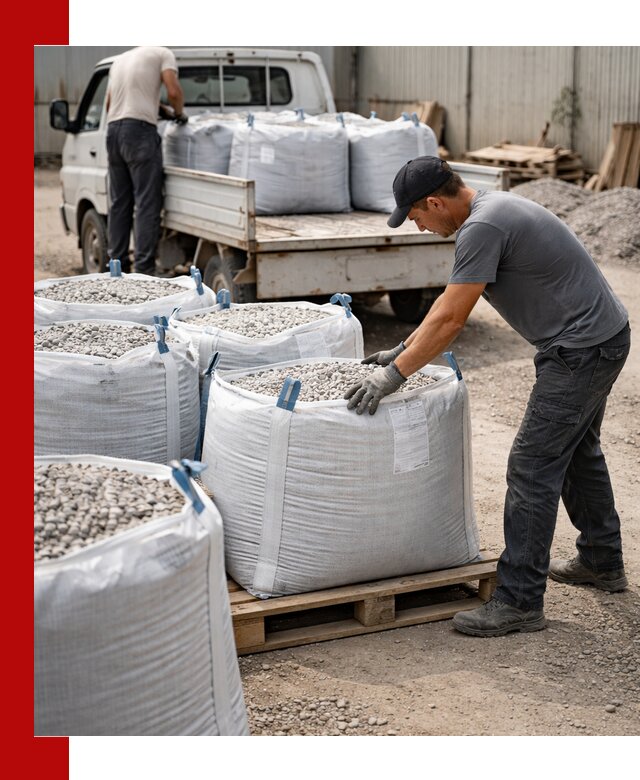 Доставка щебня в мешках по выгодным ценам в Нижнеудинске