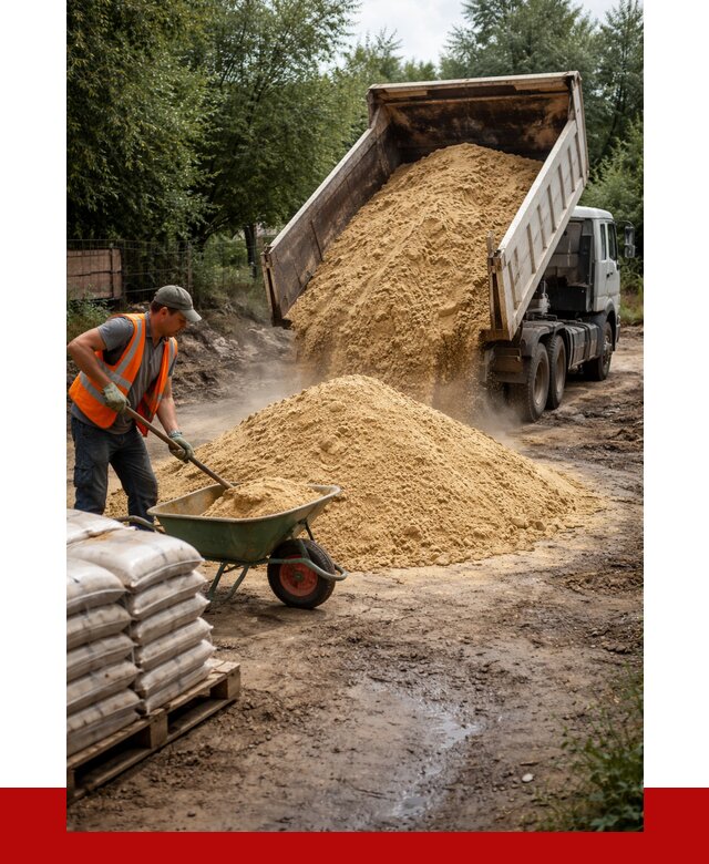 Купить песок с доставкой в Нижнеудинске от 1831 р. | ПРОНЕРУДНжк