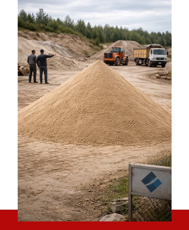 Карьерный песок навалом в Нижнеудинске от 1831 р. | ПРОНЕРУДНжк