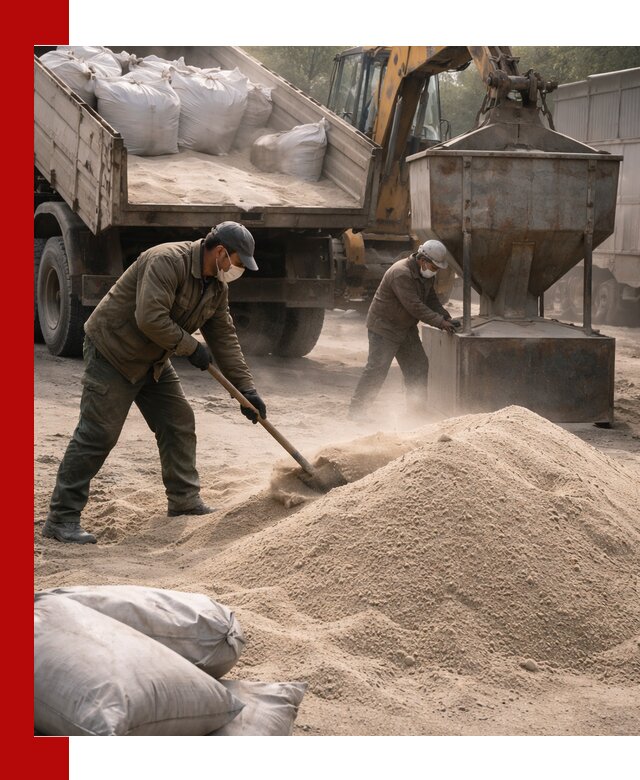 Кварцевый песок для пескоструя в Нижнеудинске — доставка и качество