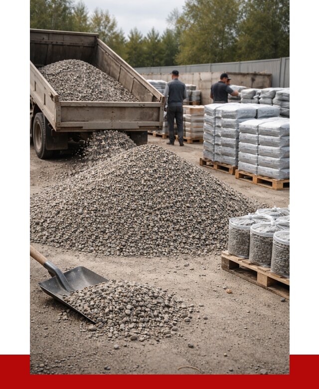 Гравий фракция 5-20 в Нижнеудинске купить от 2339 р. ПРОНЕРУДНжк