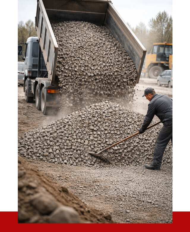 Гравий фракция 20-40 в Нижнеудинске от 2543 р. доставка | ПРОНЕРУДНжк