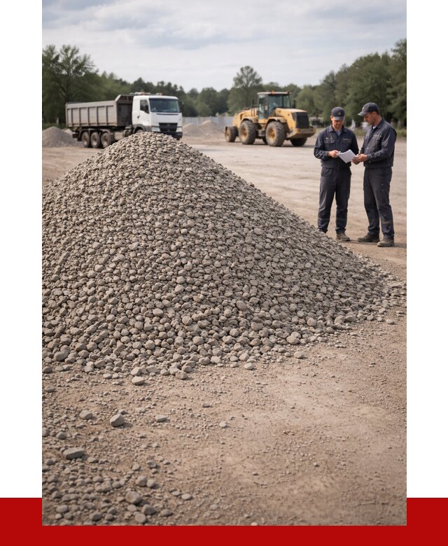 Купить гравий фракция 40-70 в Нижнеудинске от 1221 р. | ПРОНЕРУДНжк