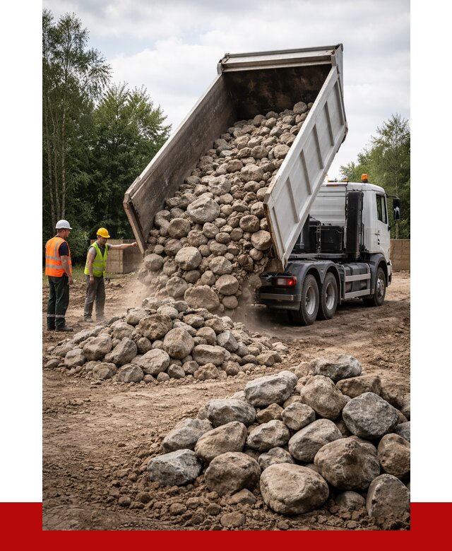 Купить булыжник в Нижнеудинске с доставкой от 4577 р. за куб | ПРОНЕРУДНжк