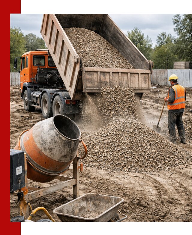 Опгс для бетона с доставкой самосвалом в Нижнеудинске от производителя