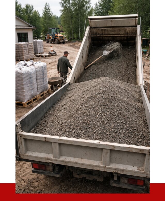 ЩПС с доставкой в Нижнеудинске от 2136 р. за куб | ПРОНЕРУДНжк