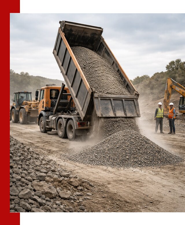 Щебёночно-песчаная смесь ЩПС С1 с доставкой в Нижнеудинске