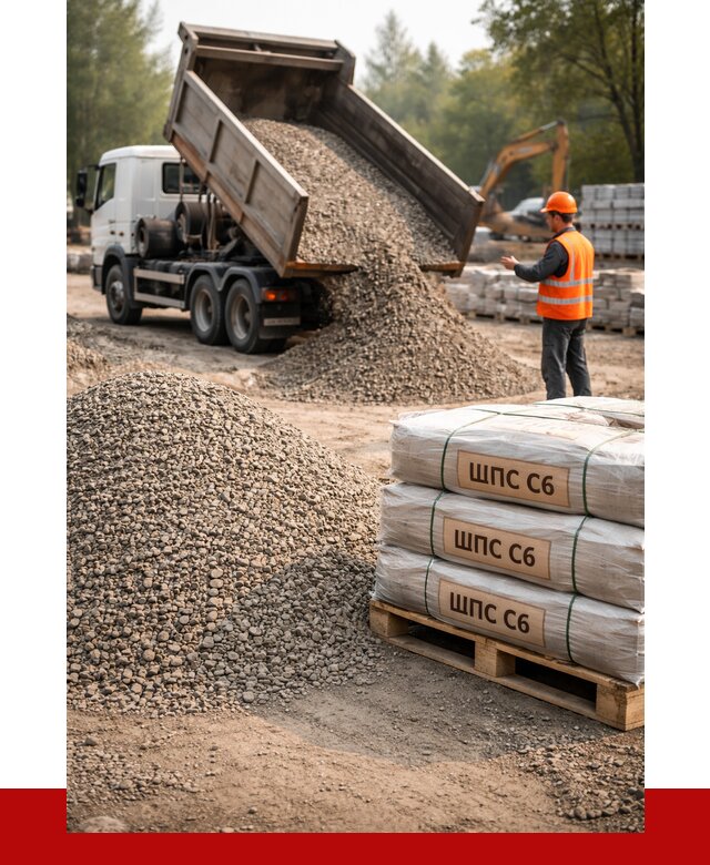 ЩПС С6 в Нижнеудинске с доставкой от 2238 р. за куб | ПРОНЕРУДНжк