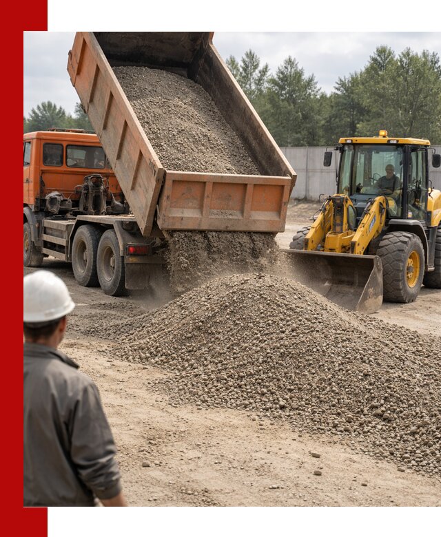 Доставка щпс С8 самосвалами в Нижнеудинске от производителя