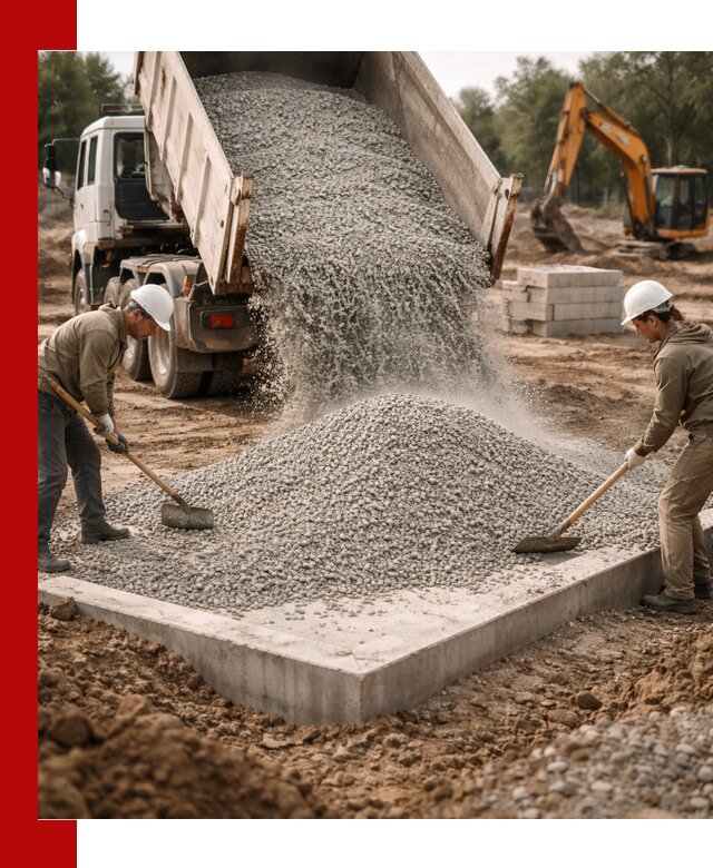 Доставка и продажа отсева для бетона в Нижнеудинске