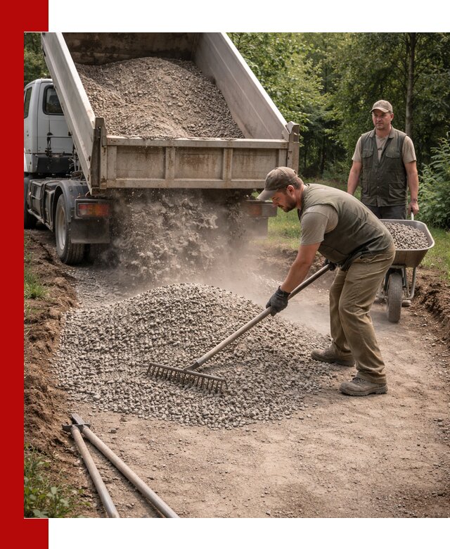 Каменная крошка для дорожек с доставкой в Нижнеудинске