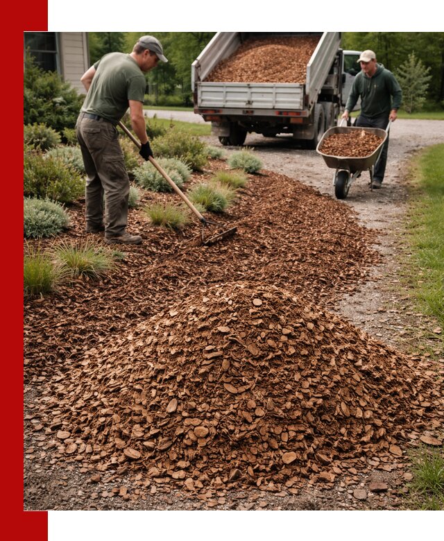 Крошка для мульчирования с доставкой в Нижнеудинске
