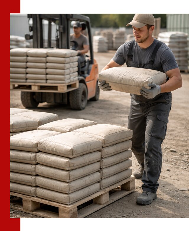 Доставка цемента в мешках оптом и в розницу в Нижнеудинске
