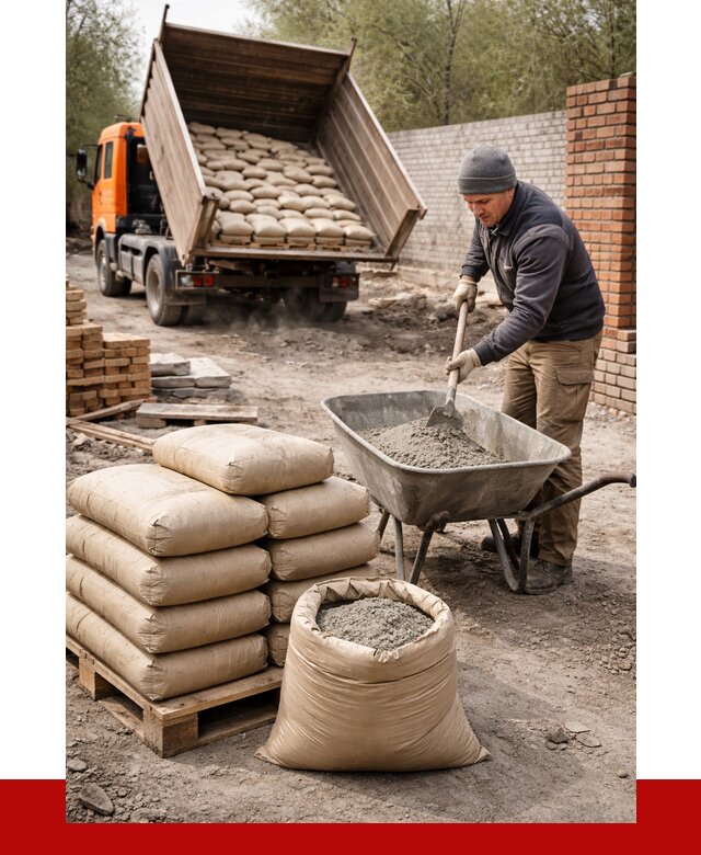 Купить сухую смесь для кладки в Нижнеудинске от 1221 р. | ПРОНЕРУДНжк