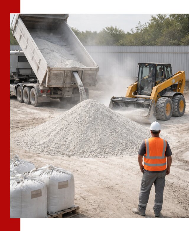 Доставка и продажа известняковой муки в Нижнеудинске