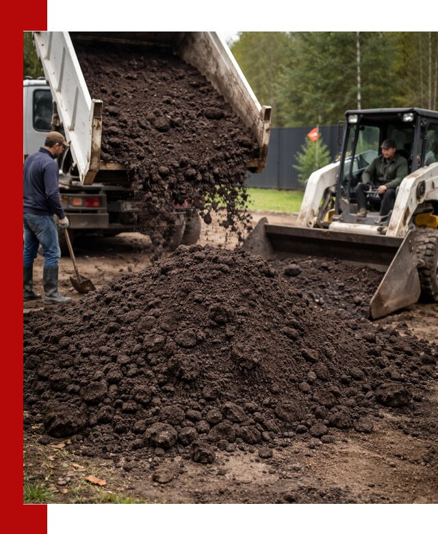 Плодородный грунт с доставкой в Нижнеудинске для садов и огородов