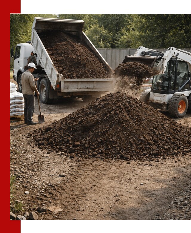 Доставка растительного грунта в Нижнеудинске от производителя оптом и в розницу